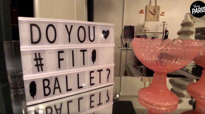 Ecriteau lumineux Do You Fit Ballet ?