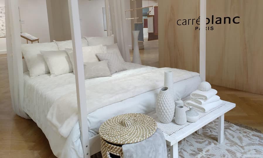Du linge de lit Carré Blanc et autres accessoires
