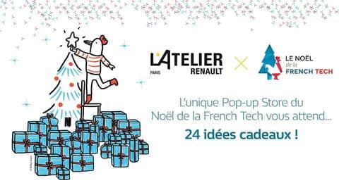 Affiche de l'événement Le Noël de la French Tech de l'Atelier Renault