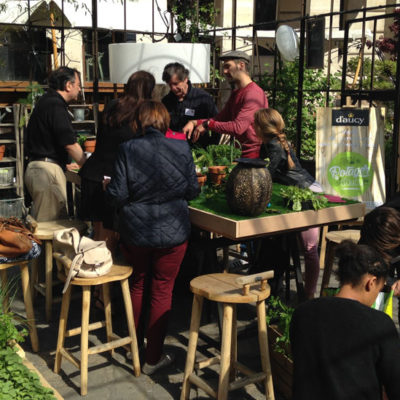 Potager d'aucy dans Paris