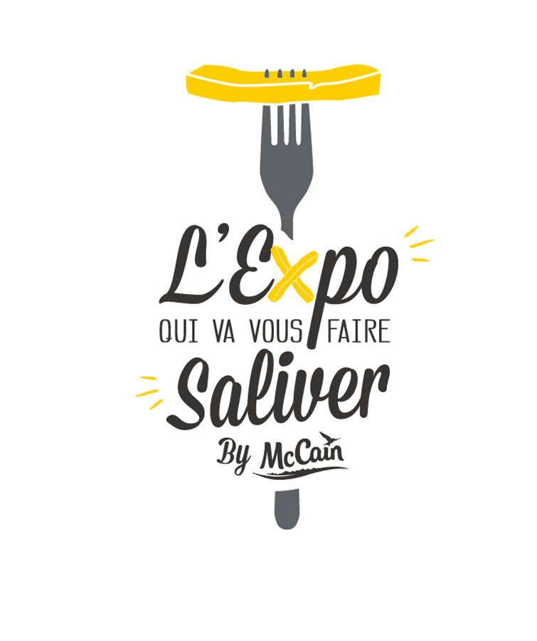 Logo de l' expo McCain : L'Expo qui va vous faire saliver