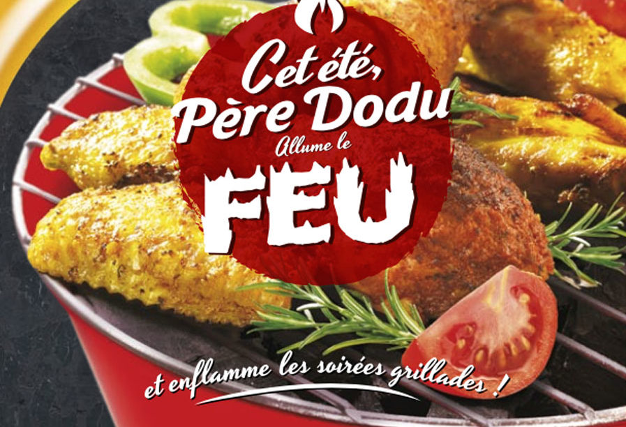 Affiche : cet été père dodu allume le feu