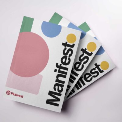couverture du manifesto de Pinterest par Marie Antoinette