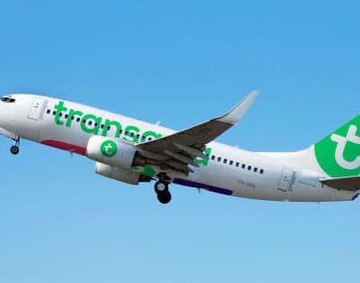 Décollage d'un avion Transavia